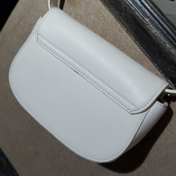 White Faux Leather Bag - Picture 9 of 13